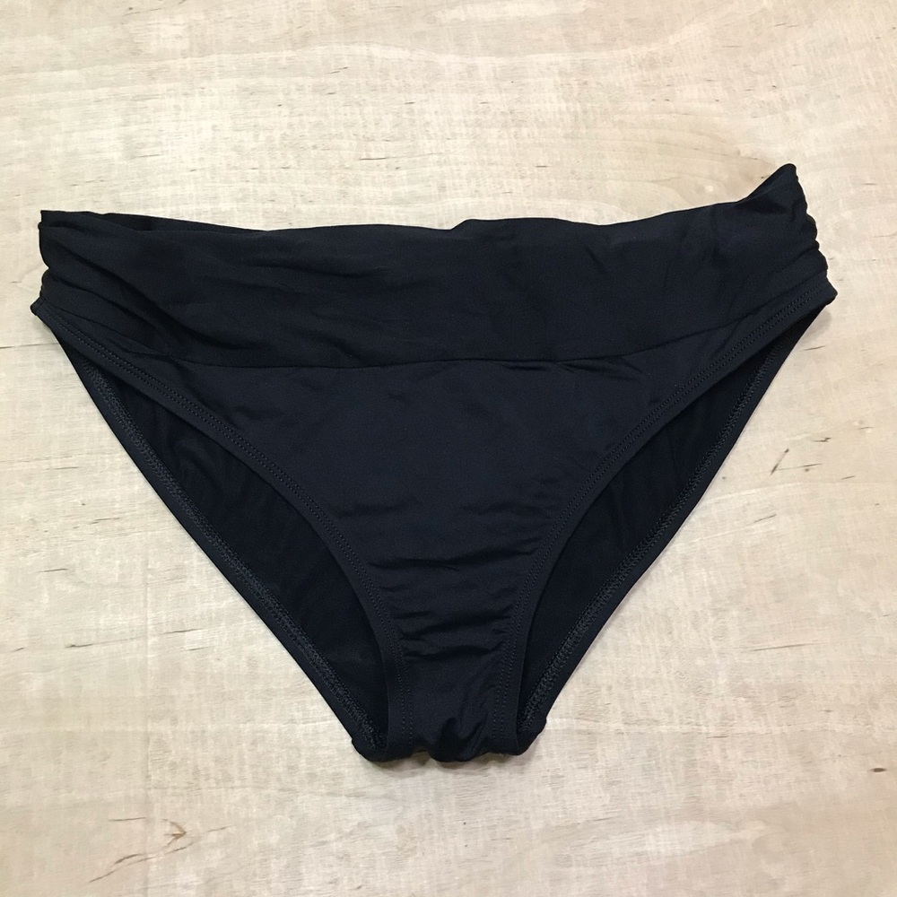La Blanca Bikini Bottoms Black Women’s Size 14